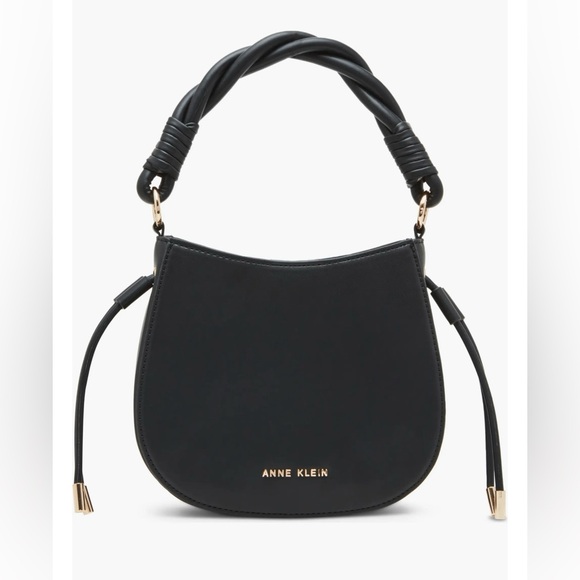 Anne Klein Handbags - Women’s Anne Klein Logo Detail Twisted Strap Handheld Bag